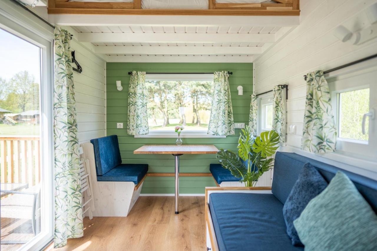 Green Tiny House With Shared Pool Zeewolde Exterior photo